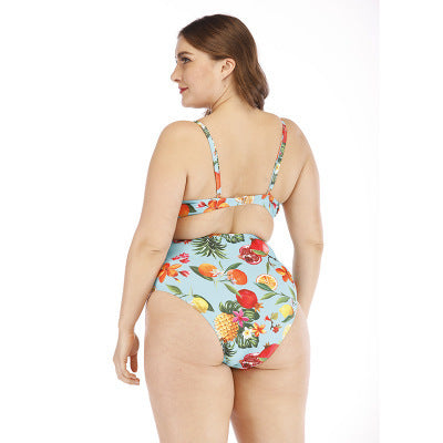 Adding fat plus Dalian body swimsuit