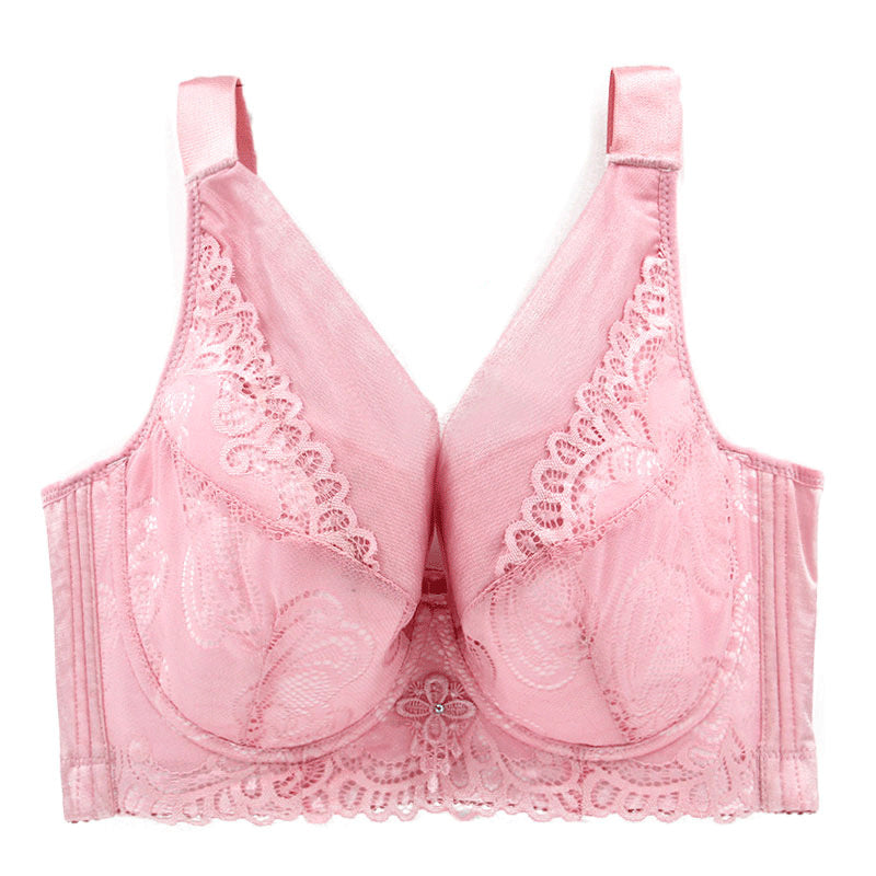 Women Plus Size Bra Push Up Lace Vest