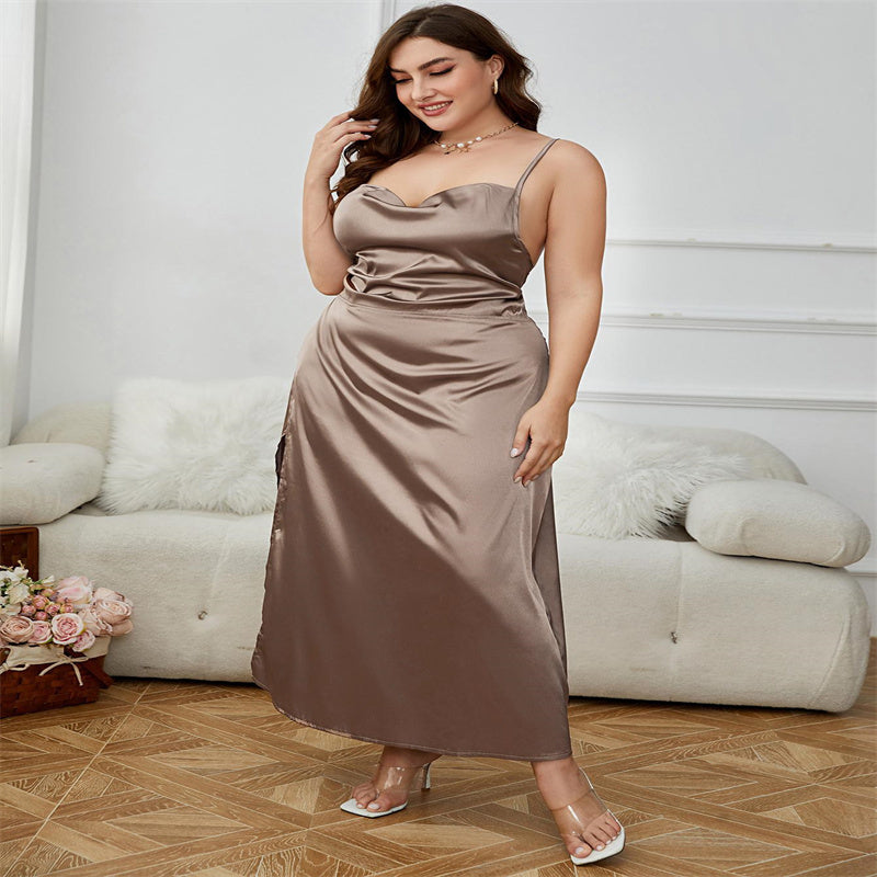 Plus Size Sling Dress Dress