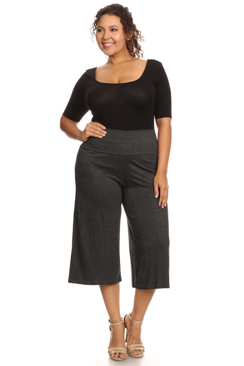 Plus Size Gaucho Pants